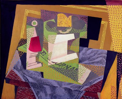 Composición en una mesa, 1916 de Juan Gris